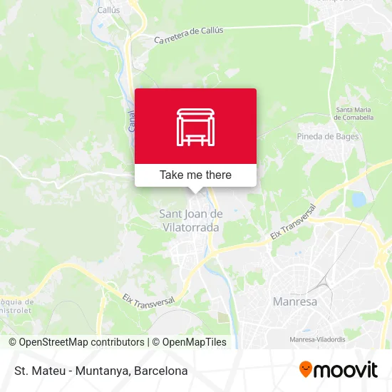 St. Mateu - Muntanya map