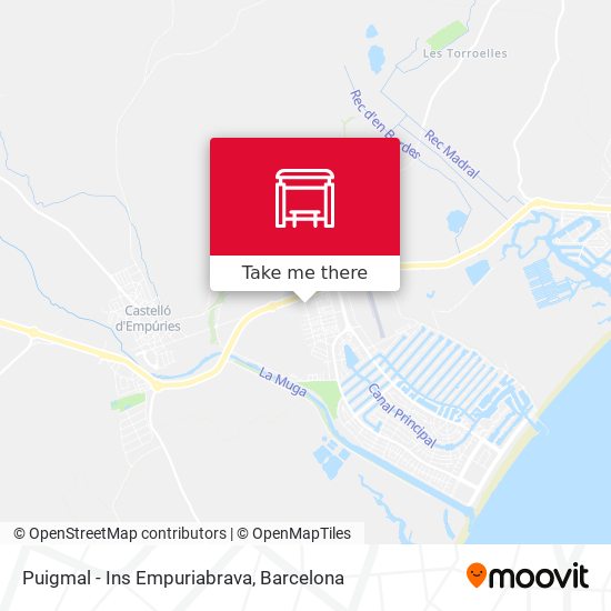 Puigmal - Ins Empuriabrava map