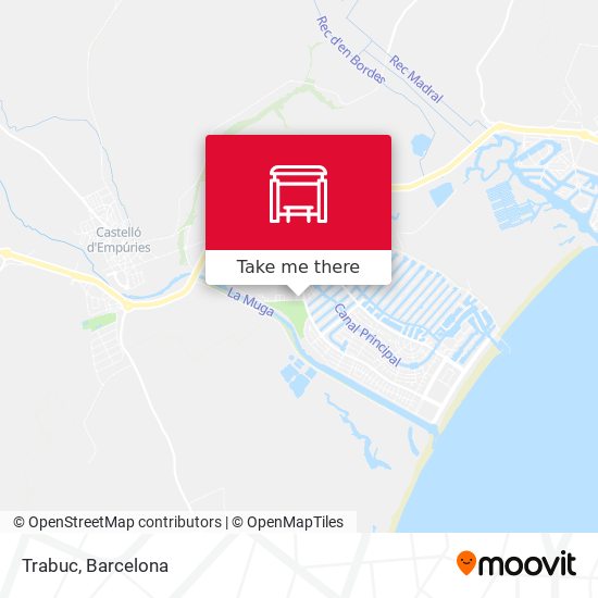 Trabuc map