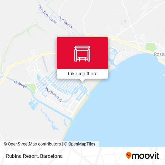 Rubina Resort map