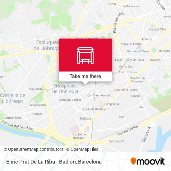 Enric Prat De La Riba - Batllori map