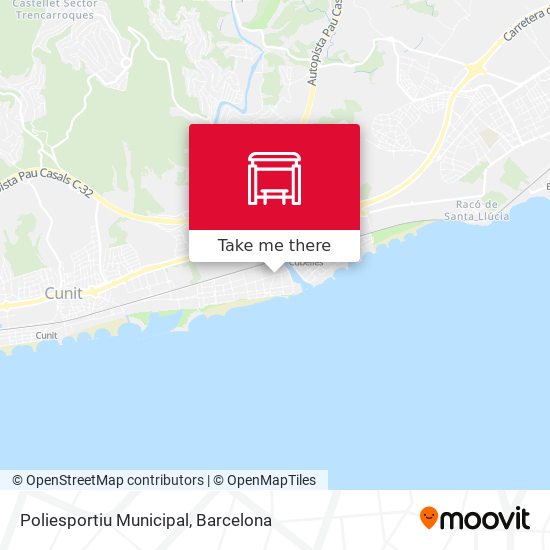 Poliesportiu Municipal map