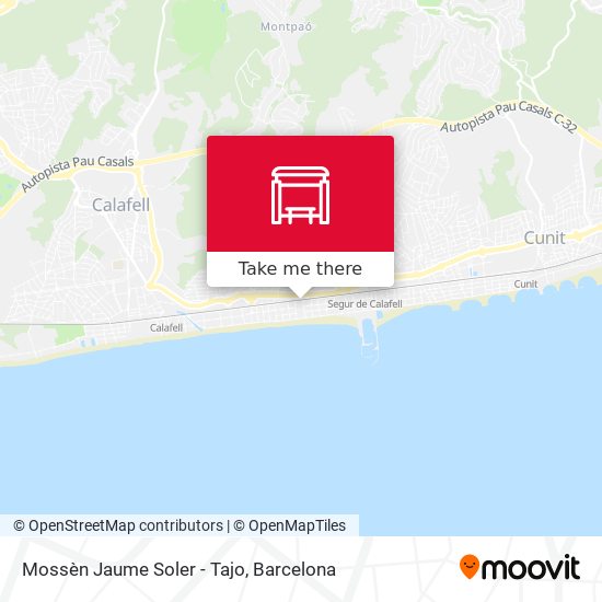 Mossèn Jaume Soler - Tajo map