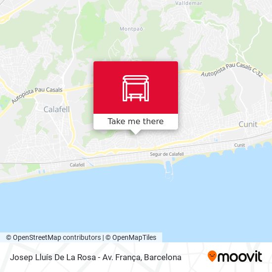 Josep Lluís De La Rosa - Av. França map