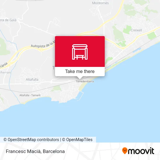 Francesc Macià map