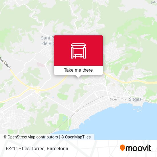 B-211 - Les Torres map