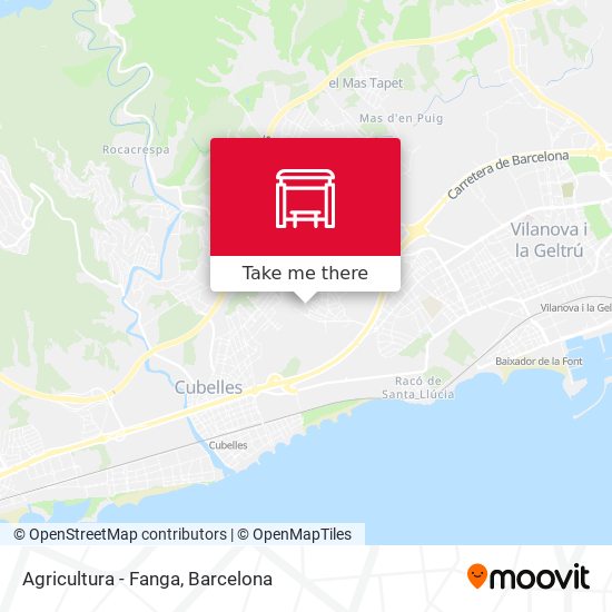 Agricultura - Fanga map