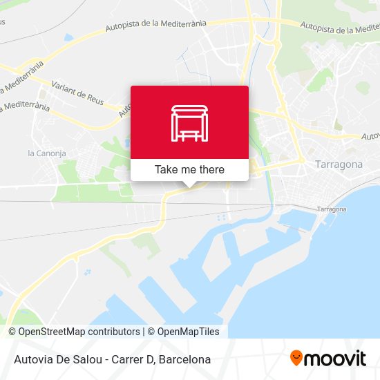 Autovia De Salou - Carrer D map