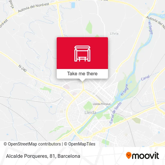 Alcalde Porqueres, 81 map