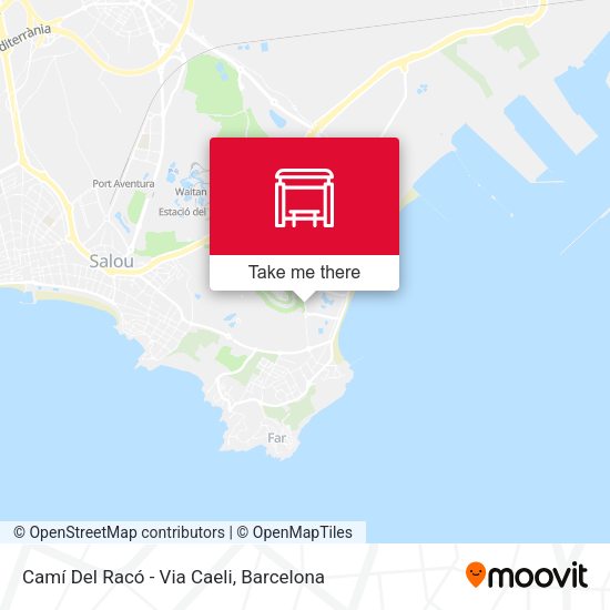 Camí Del Racó - Via Caeli map