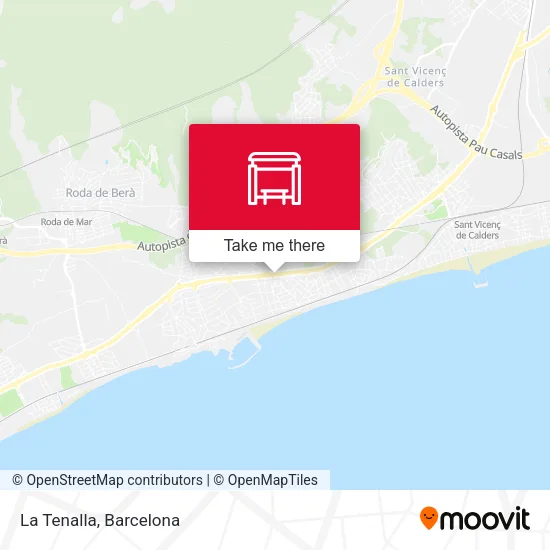 La Tenalla map