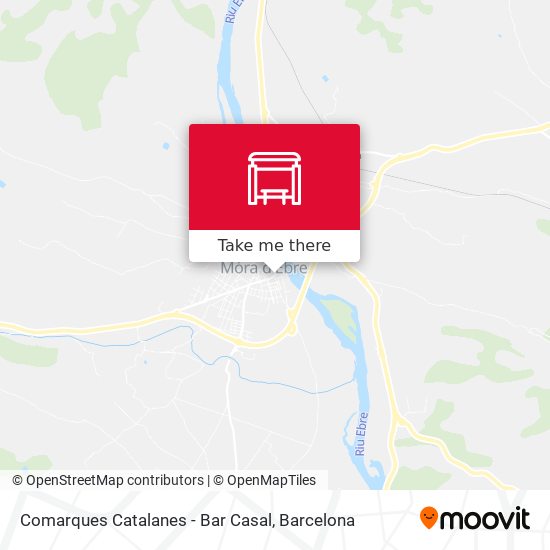 Comarques Catalanes - Bar Casal map
