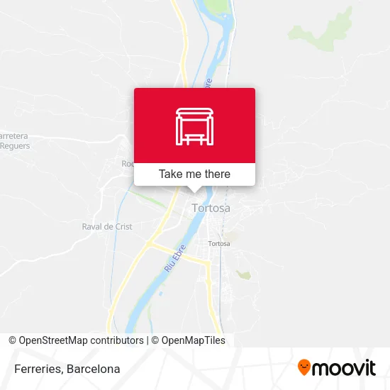 Ferreries map