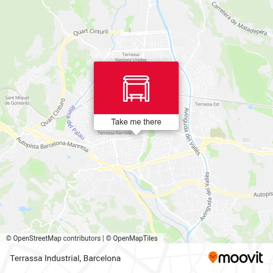 Terrassa Industrial map