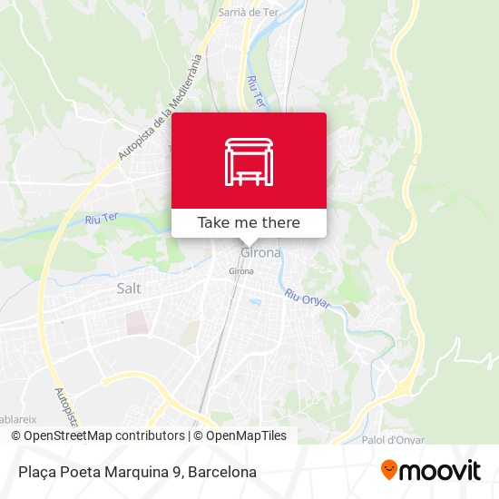 Plaça Poeta Marquina 9 map