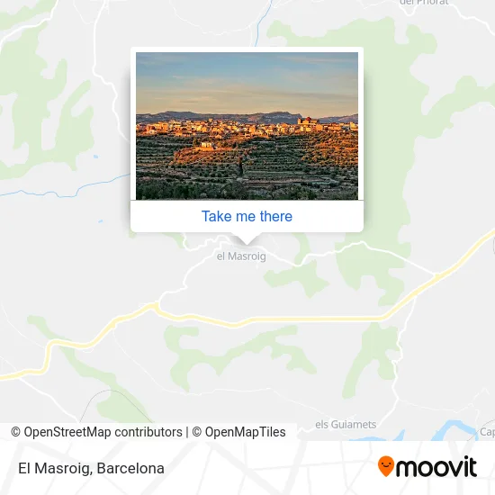 El Masroig map