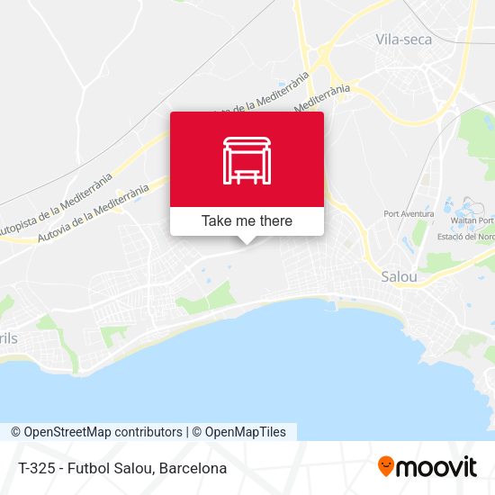 T-325 - Futbol Salou map
