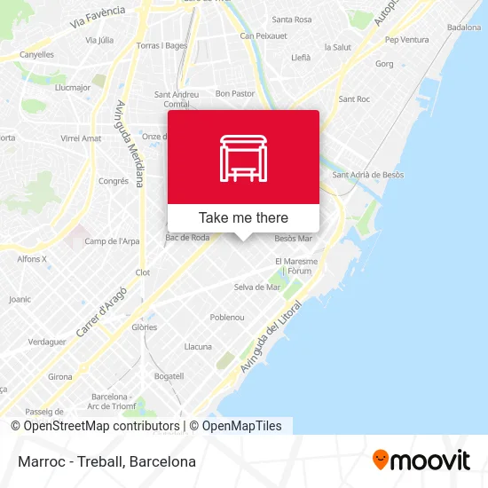 Marroc - Treball map