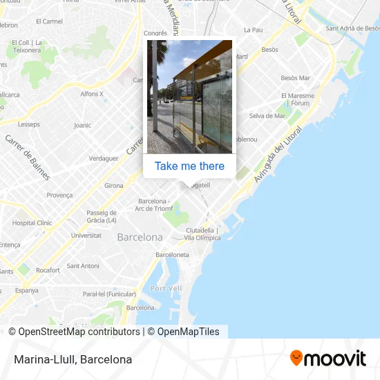 Marina-Llull map