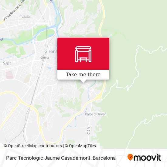 Parc Tecnologic Jaume Casademont map