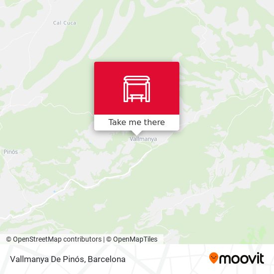 Vallmanya De Pinós map