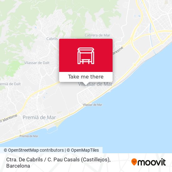 Ctra. De Cabrils / C. Pau Casals (Castillejos) map