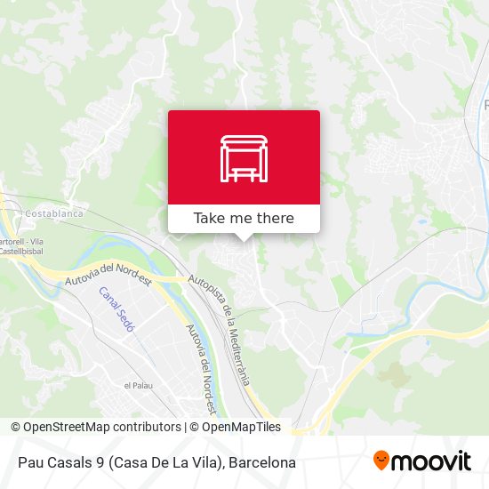 Pau Casals 9 (Casa De La Vila) map