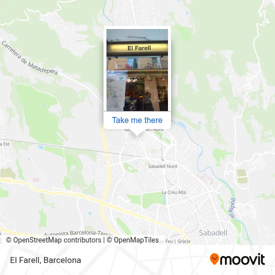 El Farell map