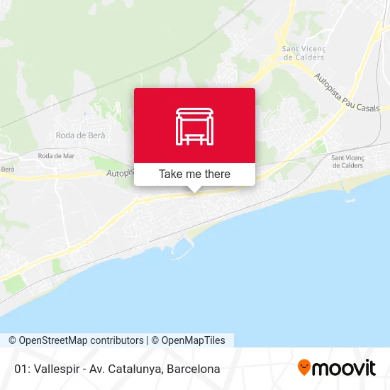 01: Vallespir - Av. Catalunya map