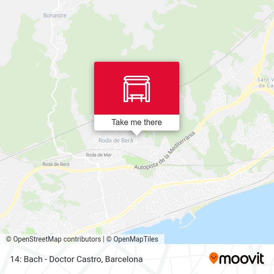 14: Bach - Doctor Castro map