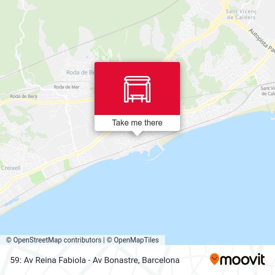 59: Av Reina Fabiola - Av Bonastre map