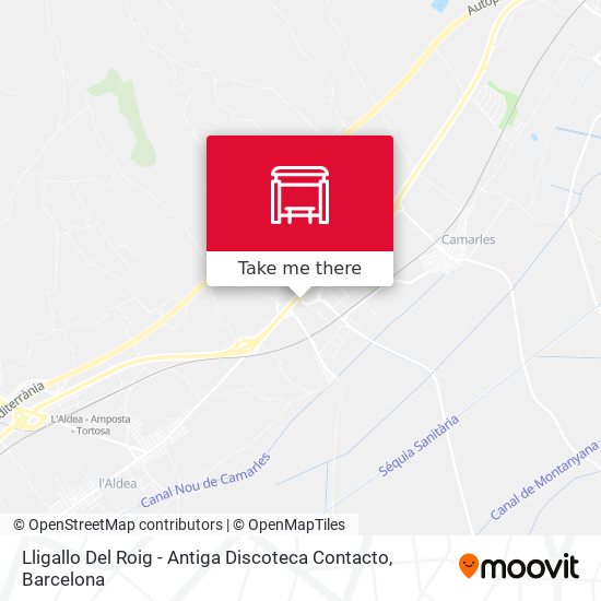 Lligallo Del Roig - Antiga Discoteca Contacto map