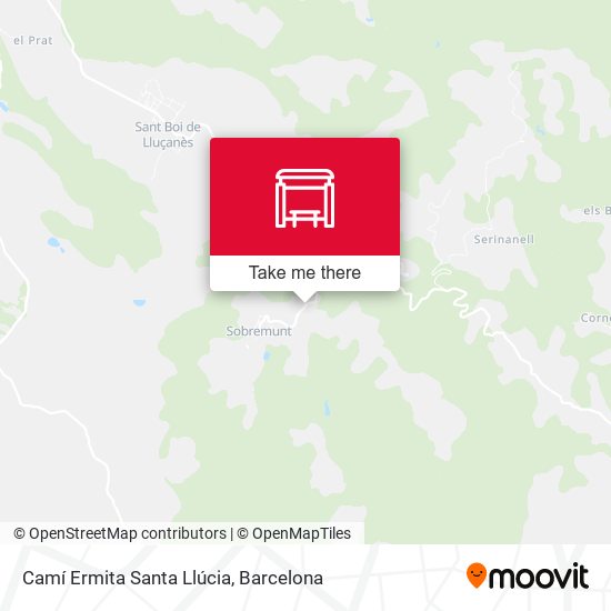 Camí Ermita Santa Llúcia map