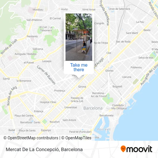 Mercat De La Concepció map