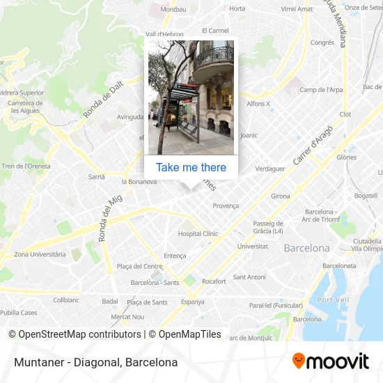 Muntaner - Diagonal map