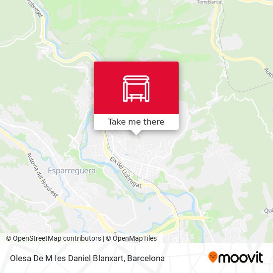 Olesa De M Ies Daniel Blanxart map