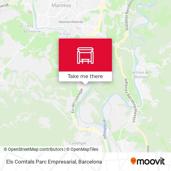 Els Comtals Parc Empresarial map