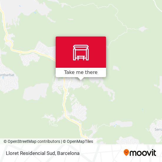Lloret Residencial Sud map