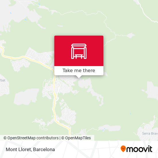 Mont Lloret map