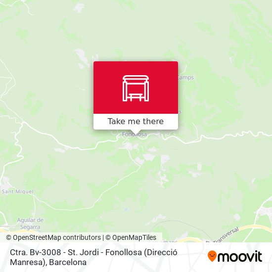 Ctra. Bv-3008 - St. Jordi - Fonollosa (Direcció Manresa) map