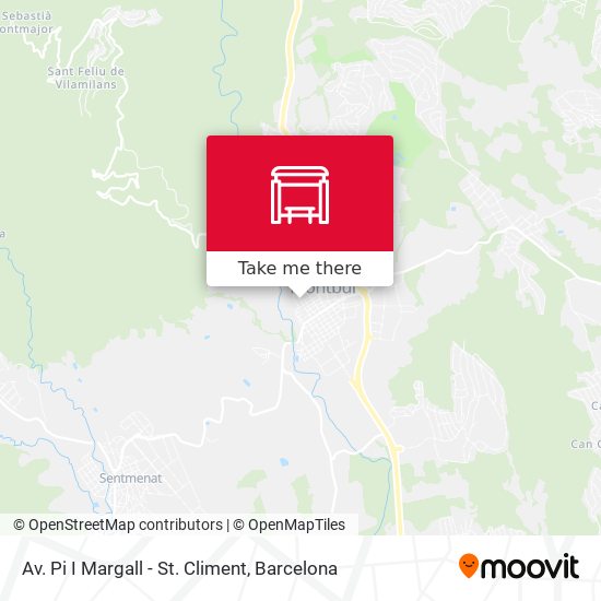 Av. Pi I Margall - St. Climent map