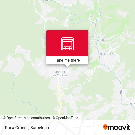 Roca Grossa map