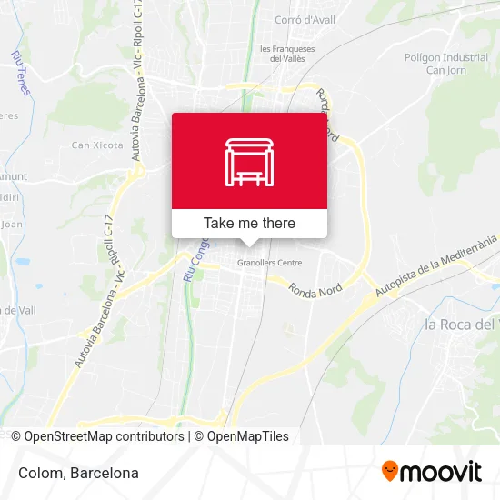mapa Colom