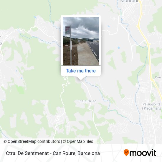 Ctra. De Sentmenat - Can Roure map