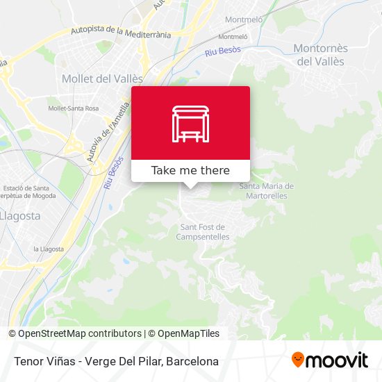 Tenor Viñas - Verge Del Pilar map