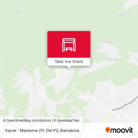 Xiprer - Maresme (Pl. Del Pi) map
