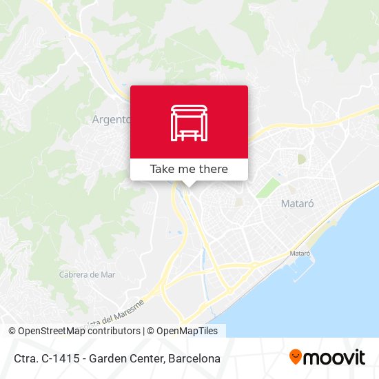 Ctra. C-1415 - Garden Center map