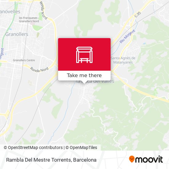 Rambla Del Mestre Torrents map