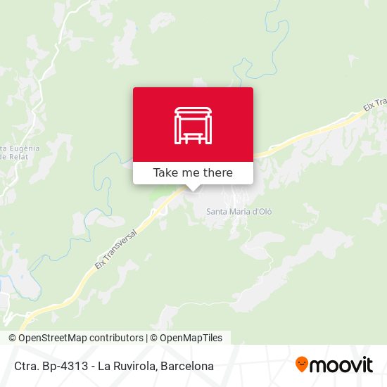 Ctra. Bp-4313 - La Ruvirola map