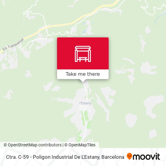 Ctra. C-59 - Poligon Industrial De L'Estany map